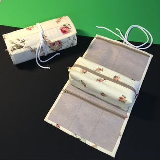 Дорожный органайзер для украшений (jewellery roll)