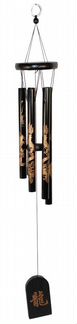 Подвесной китайский колокольчик с драконом