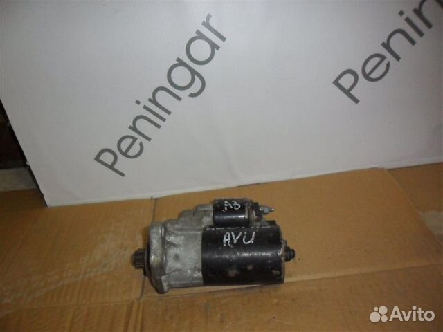 Стартер Audi A3 8L AVU