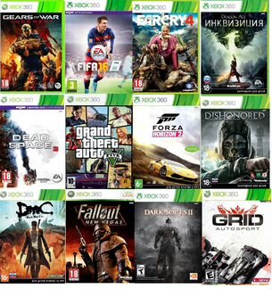 Xbox 360 Редкие игры LT3.0/2.0/1.9 (буквы D,E,F,G)
