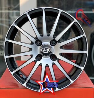 Диски Hyundai R16 4x114,3 Kia Black matt