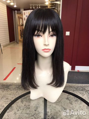 Парик из натуральных волос (40см)