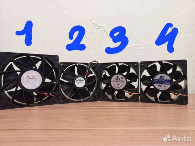 Вентилятор(кулер) для асика