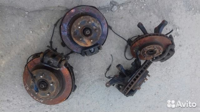 Ступица, суппорт, тормозной диск, ниссан икстрейл