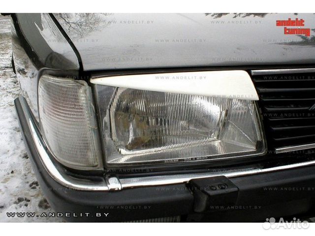 Реснички на фары для Audi 100 C3