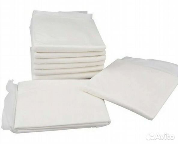Пеленки впитывающие 60х60, 50 шт