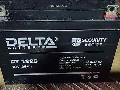 Аккумулятор delta DT 1226