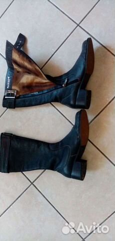 Сапоги 36 размер, натуральная кожа