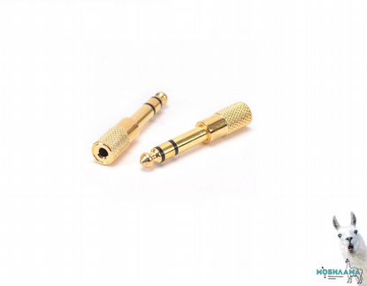 Адаптер переходник jack 3.5 на jack 6.3