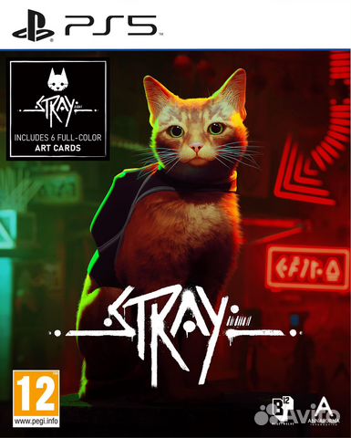 PS5 диск Stray, абсолютно новый,запечатан,рус.верс