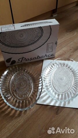 Сервировочные блюдца новые в упаковке