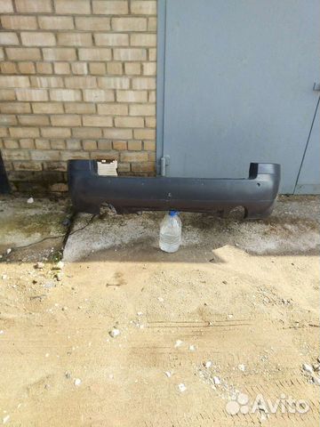 Бампер задний ауди алроуд