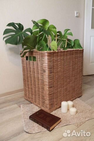 Плетеные корзины (короба в нишу)