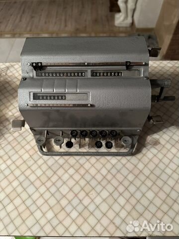 Арифмометр вк-1 Счетмаш 1977 г