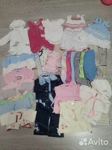 Вещи для девочки 68р