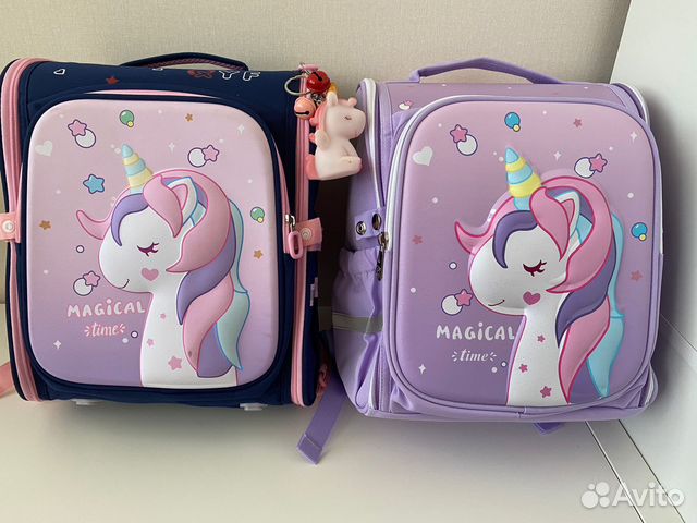 Рюкзак ранец школьный для девочки единорог