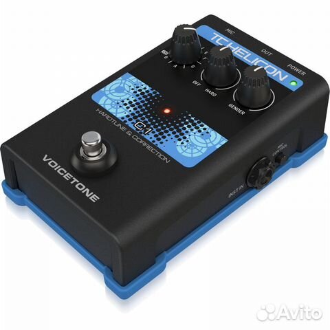 Напольная вокальная педаль TC helicon VoiceTone C1