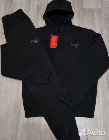 Спортивный костюм утепленный мужской