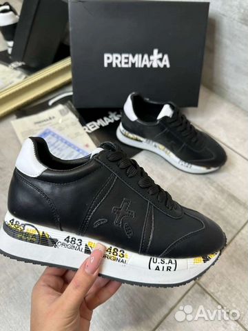 Кроссовки женские кожаные Premiata