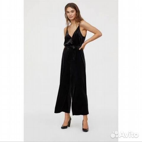 Новый бархатный комбинезон H&M