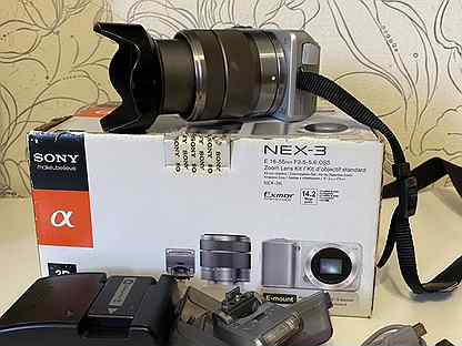 Продам фотоаппарат Sony nex3