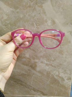 Очки новые оправа розовая на девочку
