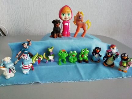 Игрушка Маша Медведь, игрушки Киндер