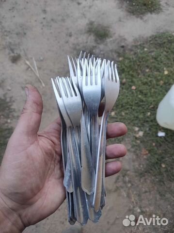 Советские алюминиевые вилки