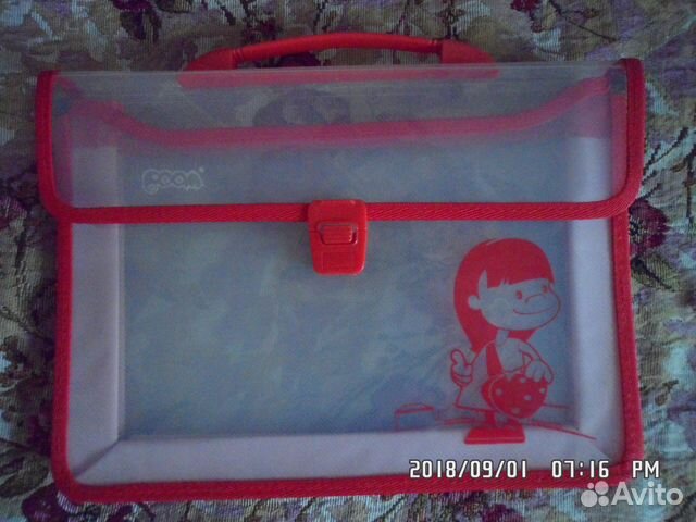 Папка- портфель новая