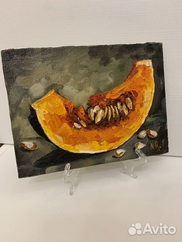 Картина на заказ. Натюрморт мастихином