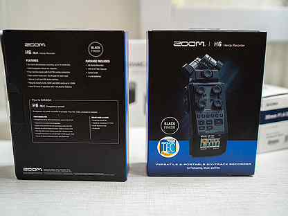 Новые Zoom H6 black - запечатанные