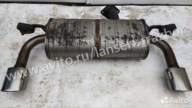 Банка глушителя лансер 9