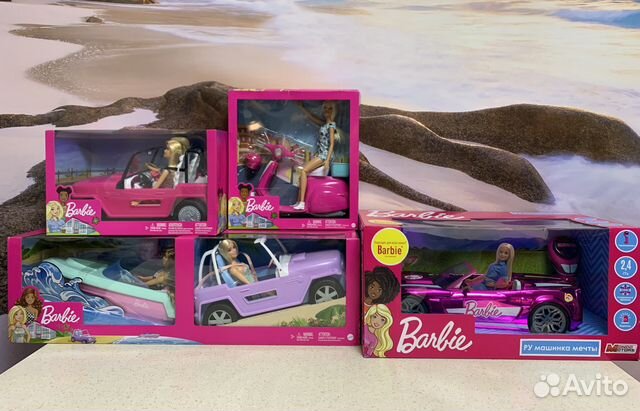 Новые куклы Barbie с транспортом