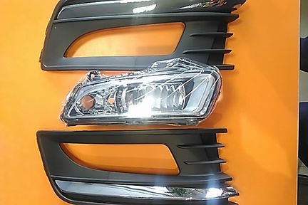 Туманки фольксваген поло VW polo оправа туманки