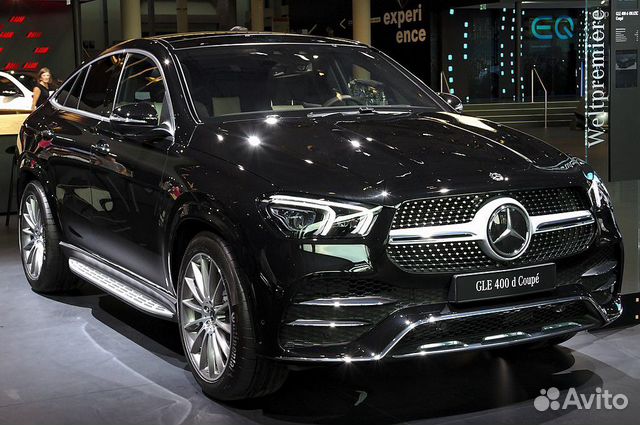 Пороги, подножки, Mercedes GLE Coupe 167 2019-нв