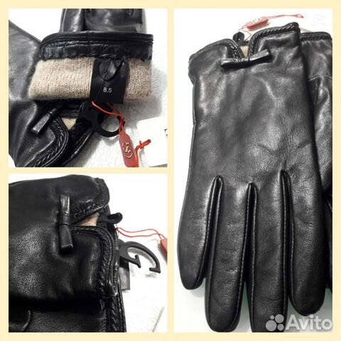 Перчатки женские кожаные новинка