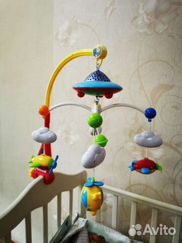 Мобиль на кроватку с проектором