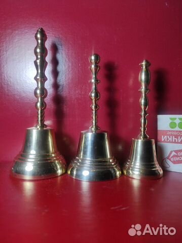 Колокольчик с ручкой валдайский