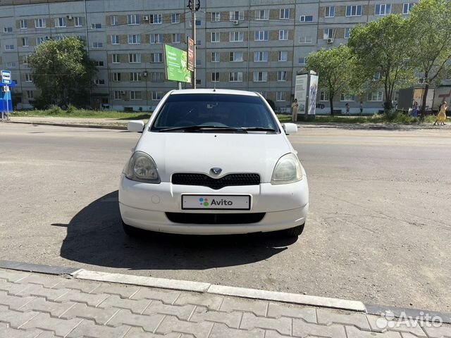 Toyota Vitz 2001 Р±РµР»С‹Р№