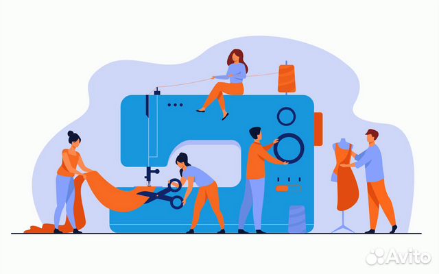 Пошив одежды массовки. Швейное производство. Опт