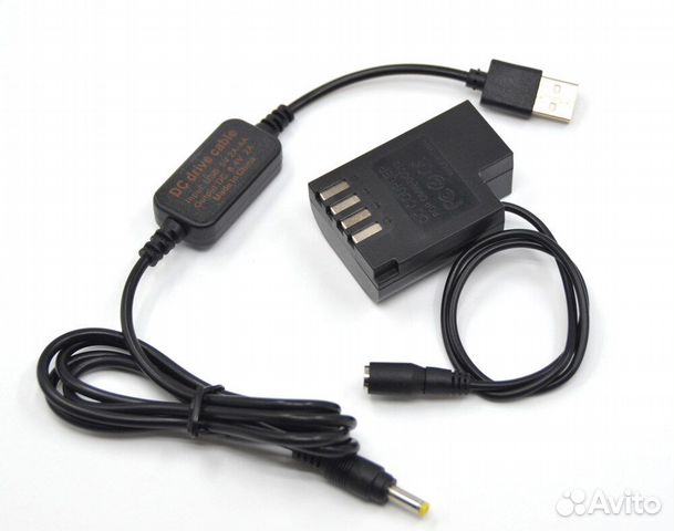 Адаптер питания USB для Panasonic DMW-BLF19