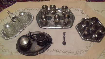 Наборы для специй, коньяка, водки сувенир