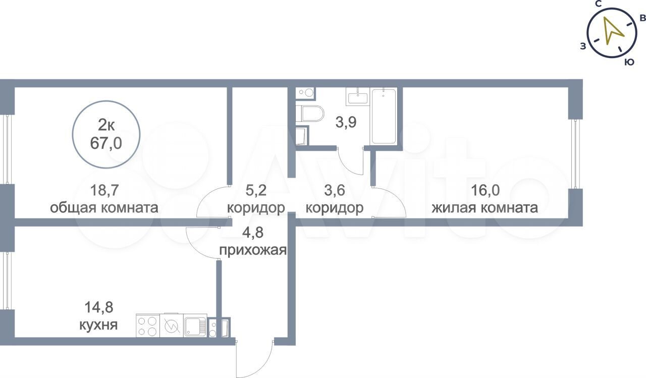 Квартиры белый яр продажу