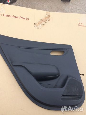 Обшивка двери задняя левая kia rio 4