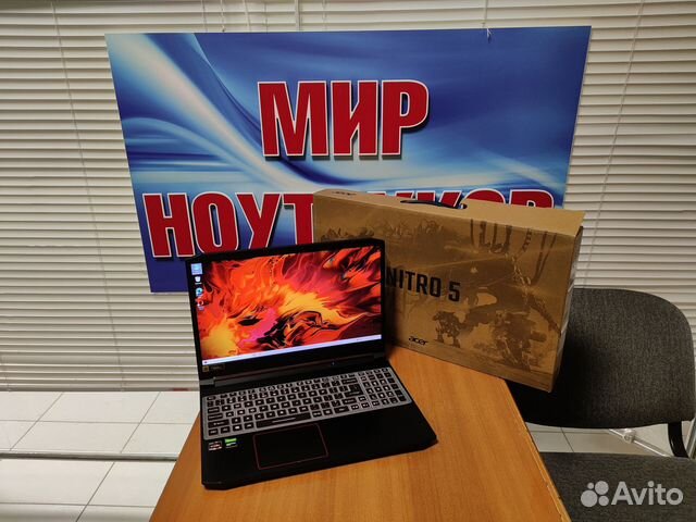 Игровой ноутбук Acer / GTX 1650 ti/ 144 ггц / ssd