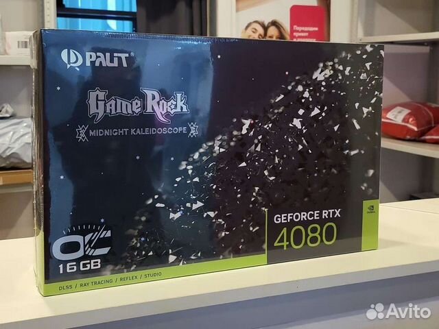 RTX 4080 GameRock/GamingPro 16Gb новая карта Palit купить в Москве ...