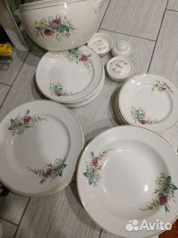 Сервиз столовый 26 предметов зик Конаково