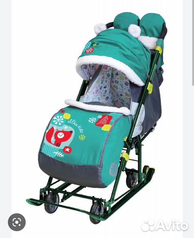 Санки коляска ника 7