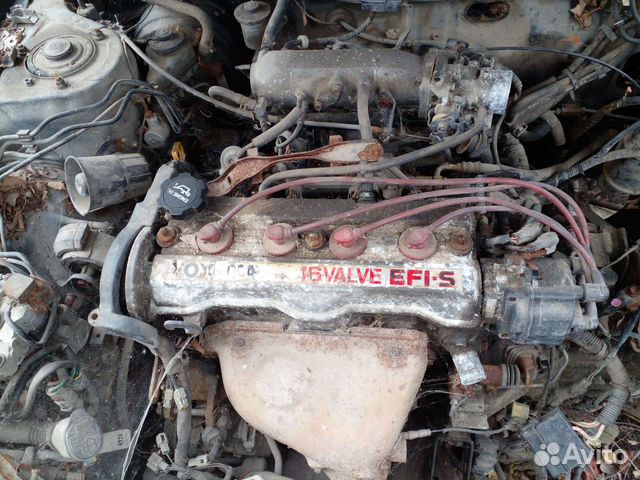 Двигатель 4A-FE toyota sprinter carib 2