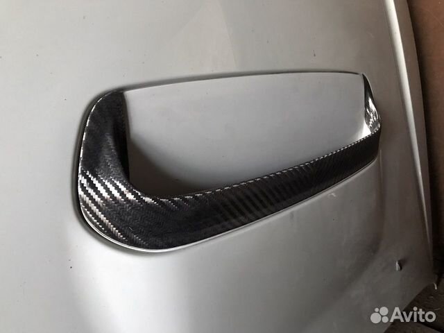 Ноздря капота карбон Subaru Legacy BH5 BE5